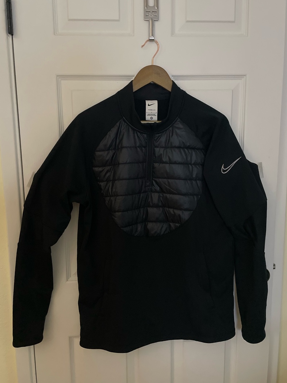 Nike Therma-FIT Academy Winter Warrior Soccer Drill Top Jacket Black Men’s Large